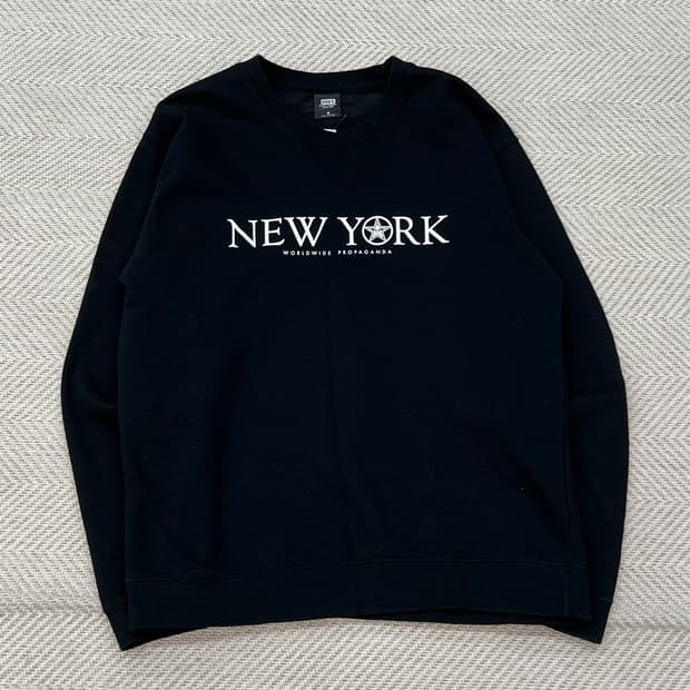 오베이 뉴욕프린팅 맨투맨 r3499