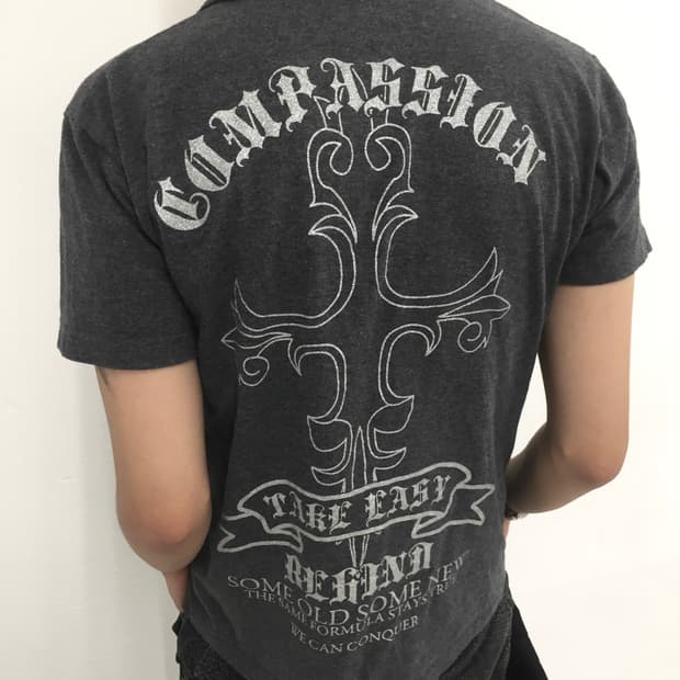 Clash Ahead gothic cross pk t-shirt 
