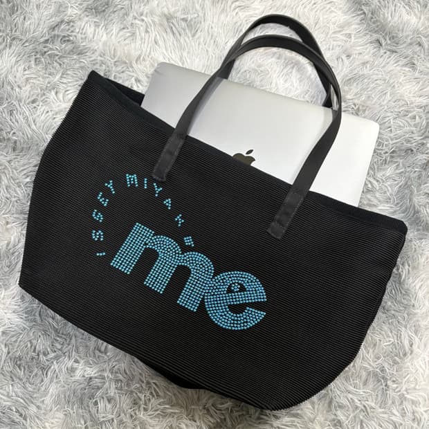 이세이미야케 플리츠 토트백