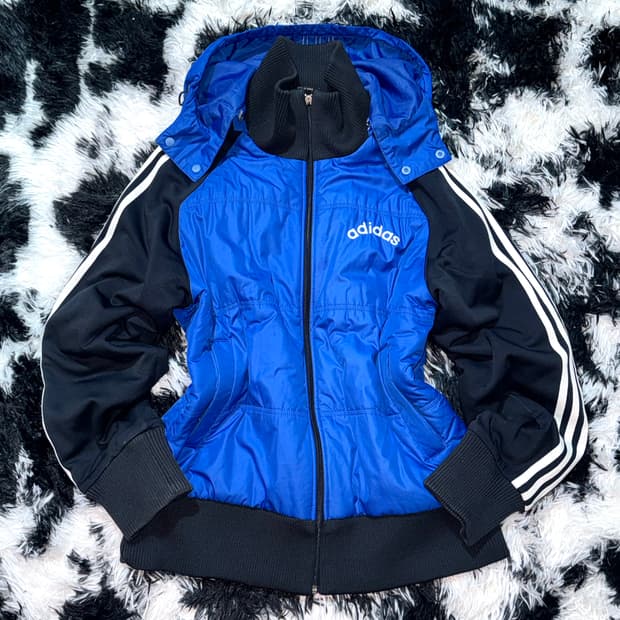 ADIDAS 아디다스 90s 패딩 후드집업 져지 자켓