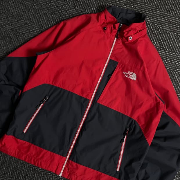 노스페이스 테크웨어 배색 마운틴 자켓y 3695