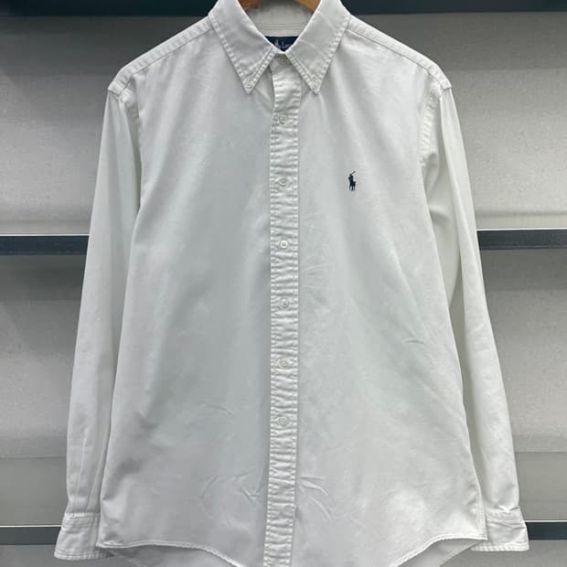 (XL)폴로 화이트 셔츠-M1970