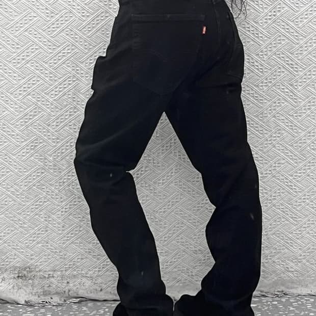 리바이스 512 빅E 프리미엄 골드 흑청 팬츠 36인치 C09328