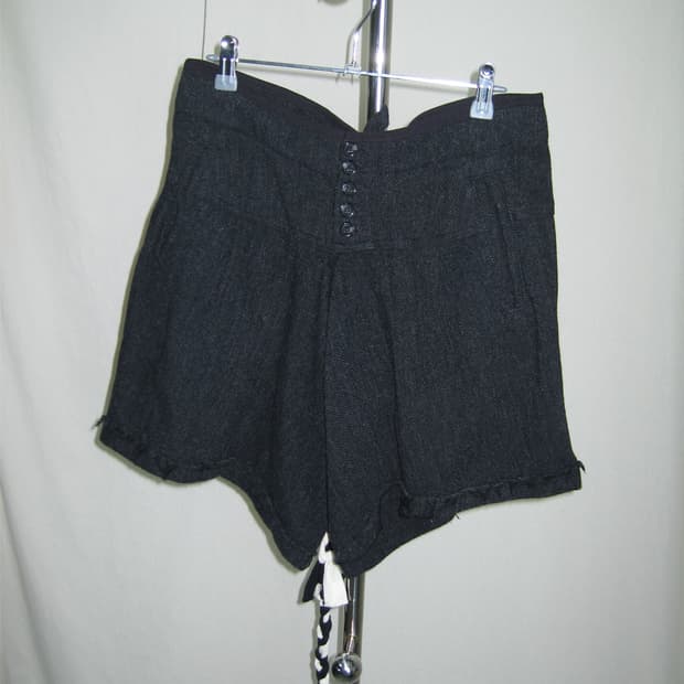 Zucca 셰브론 울 하프 팬츠