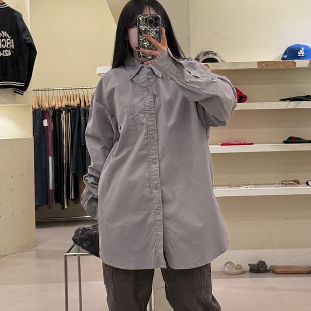 폴로 랄프로렌 그레이 포니 셔츠 U1681