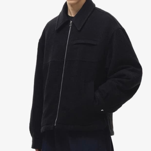 송지오 트위드 패딩 크롭 자켓 판매 