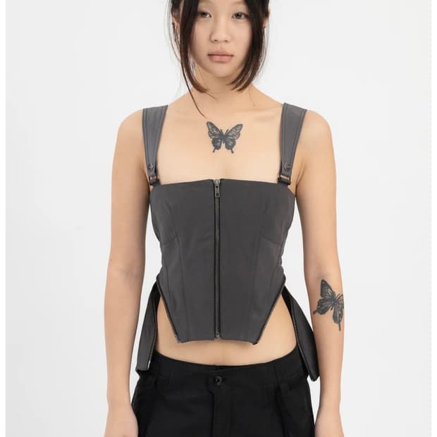 혜인서 코르셋 슬리브리스 탑 size 3