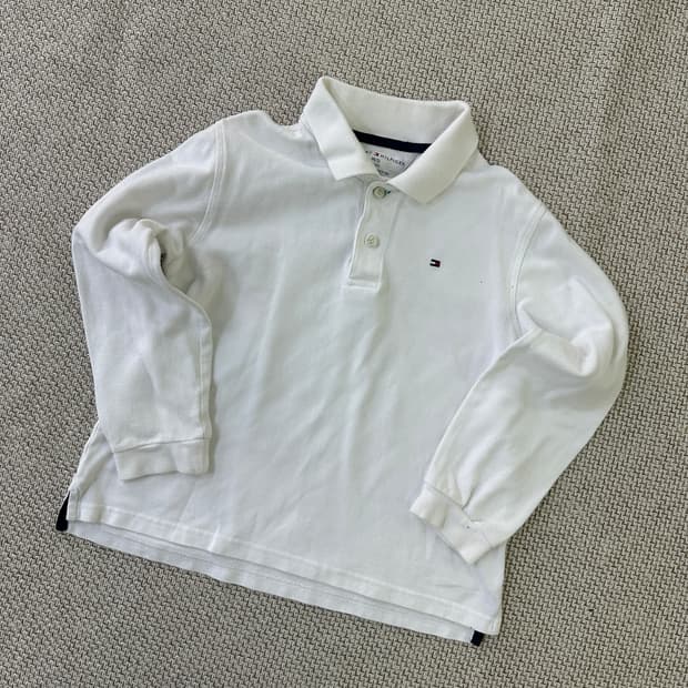 M/D 타미힐피거 키즈 긴팔 카라티셔츠 0420D