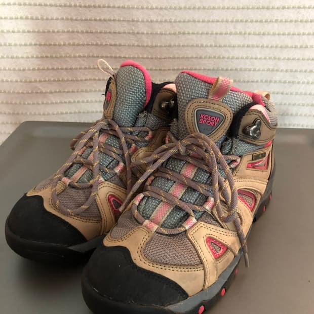 코오롱 스포츠 고어텍스 비브람 여성용 등산화 245