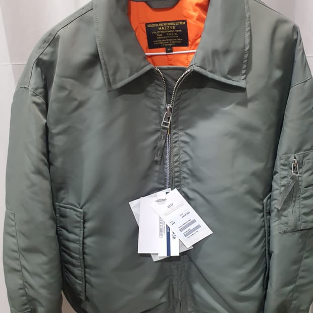 헤지스 ma-1 항공잠바 