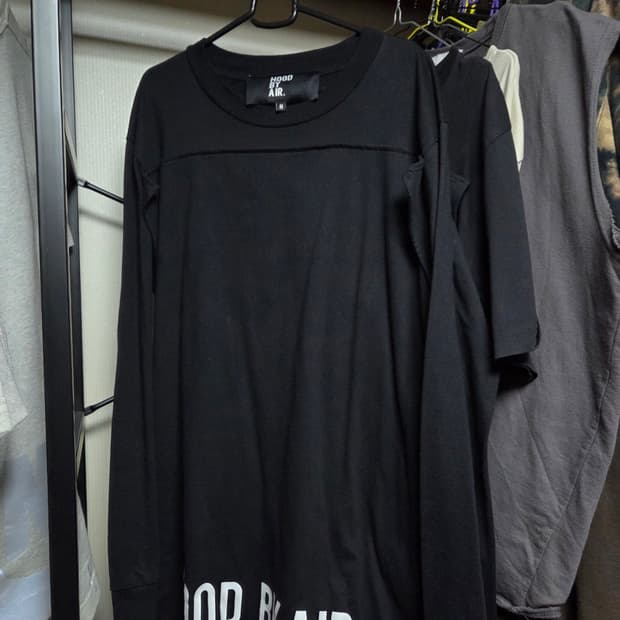 [M] HBA 후드바이에어 롱슬리브 긴팔 맨투맨 HOOD BY AIR