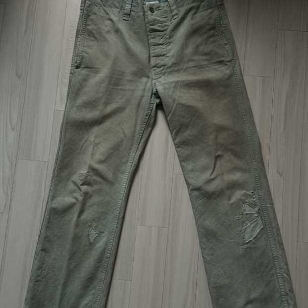 [3]Visvim 21ss Gifford pants DMGD