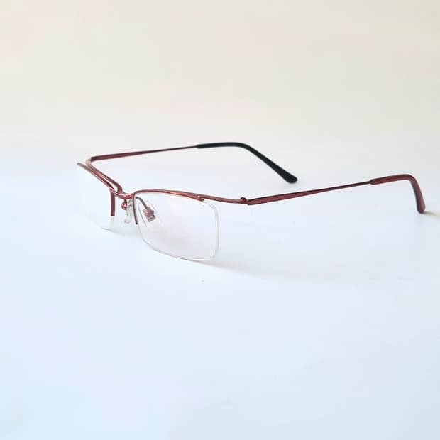 데드스탁 긱시크  포인트 반무테 안경테 203