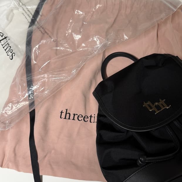 쓰리타임즈 아콘 백팩 가방