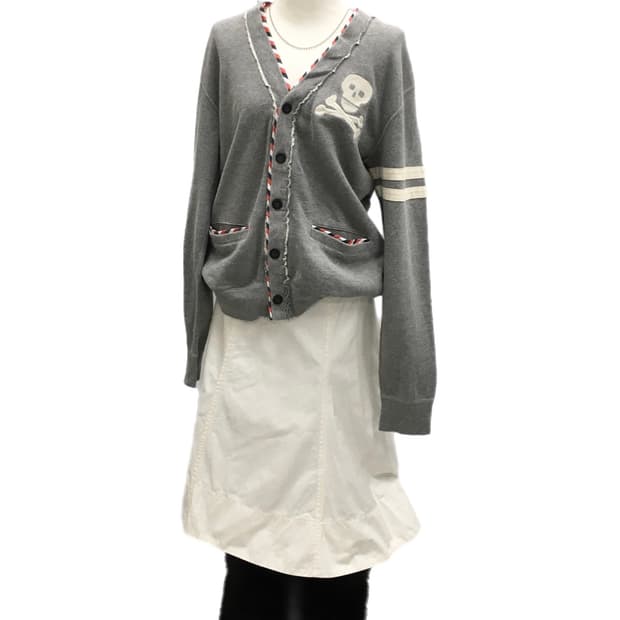 Beams Skull Cardigan