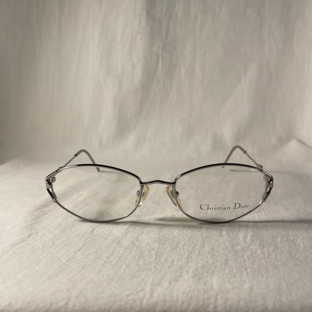 Christian Dior 크리스찬디올 실버라운드프레임 빈티지안경