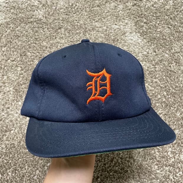 80s 빈티지 디트로이트캡 mlb