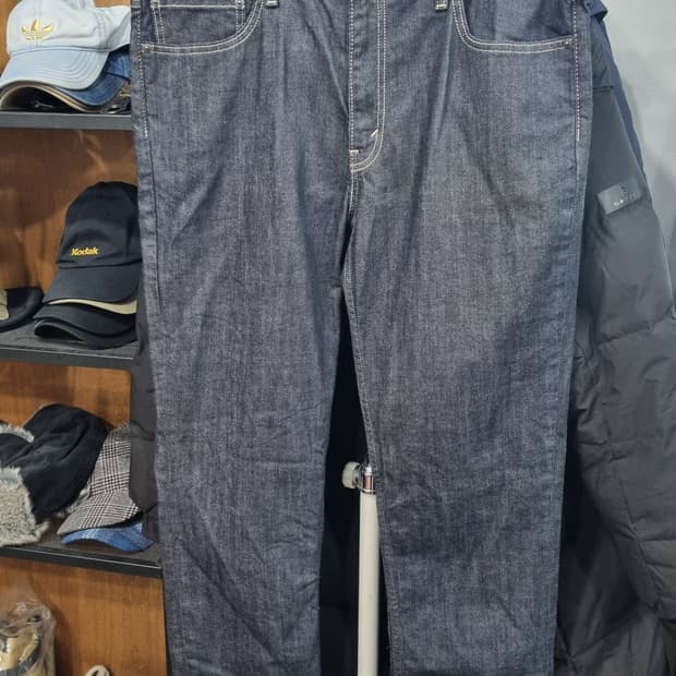 리바이스511 진청 데님팬츠 허리38(허리단면50) 상태최상급