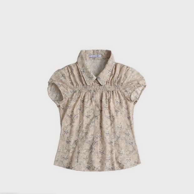 콜로신스 블라우스 girly embroidery blouse 