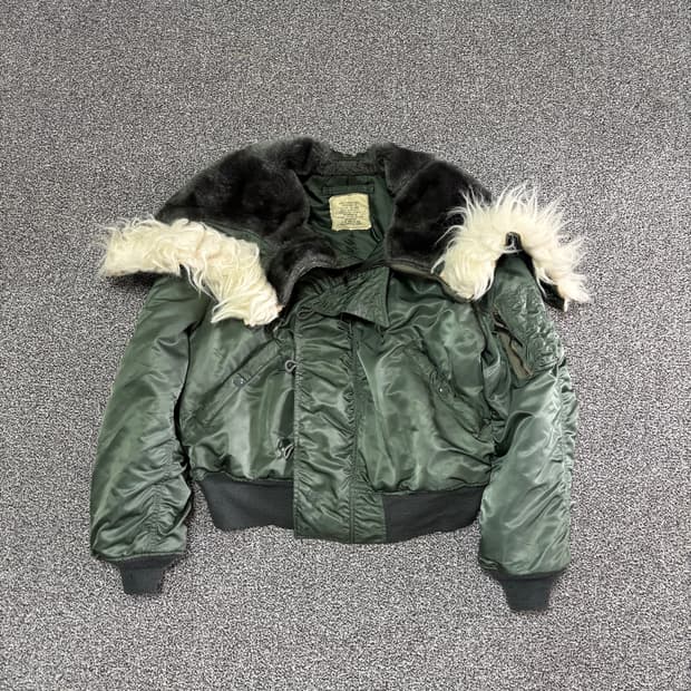 70s 오리지널 n-2b 플라이트 자켓