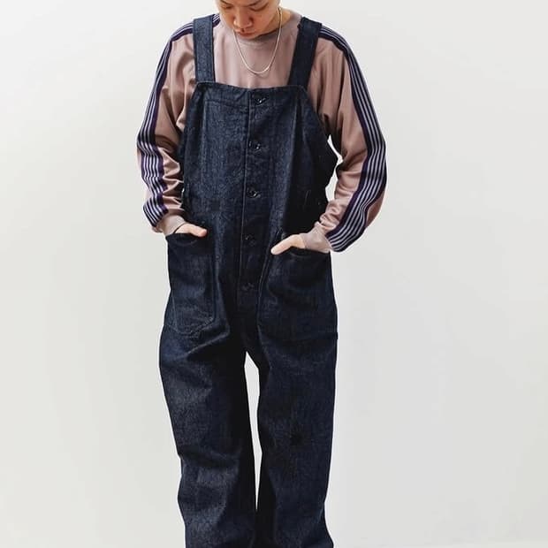 엔지니어드가먼츠 데님 오버롤