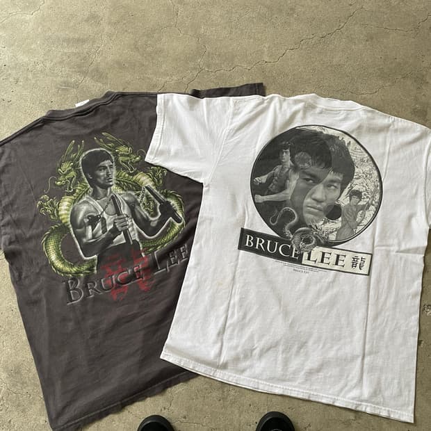 90s Bruce Lee Official Merchandise T-shi