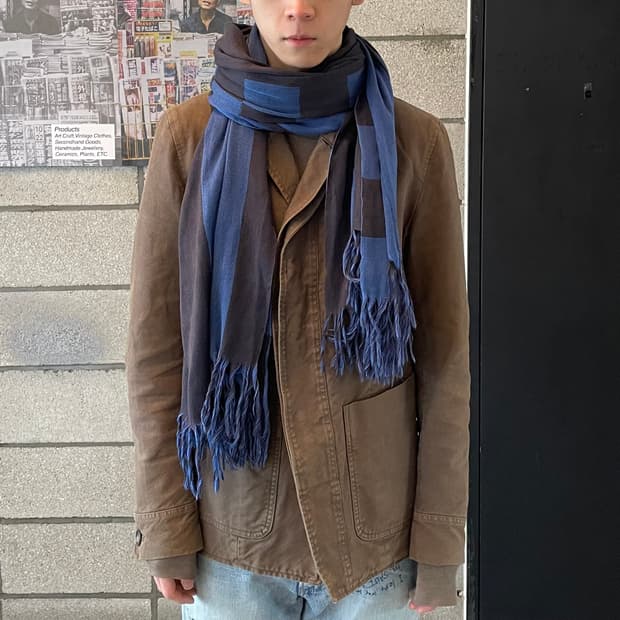 이세이미야케 패턴 머플러