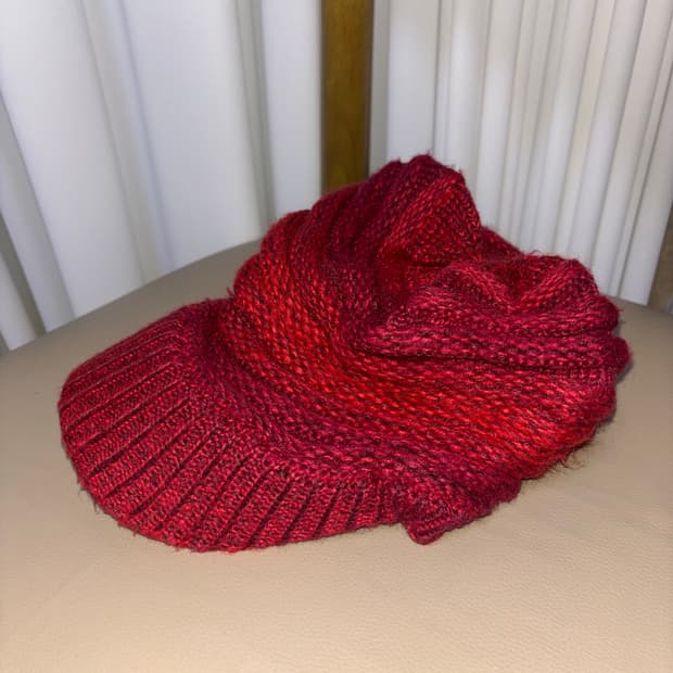 Vintage Knit cap 세탁완료