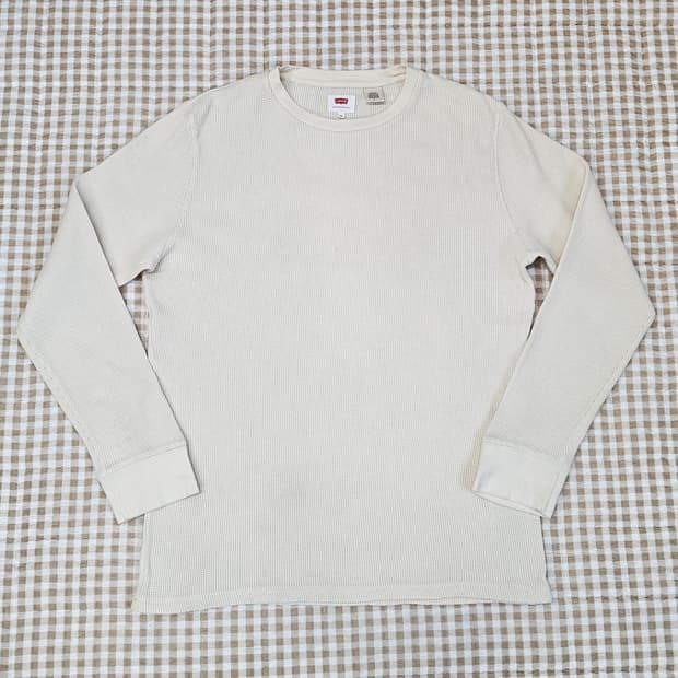 리바이스 와플 슬리브 면티 남자100