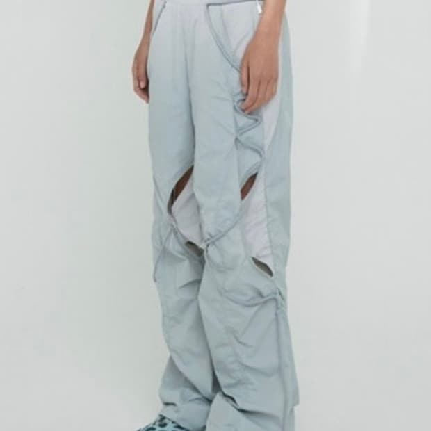 OJOS 오호스 open snap light pants