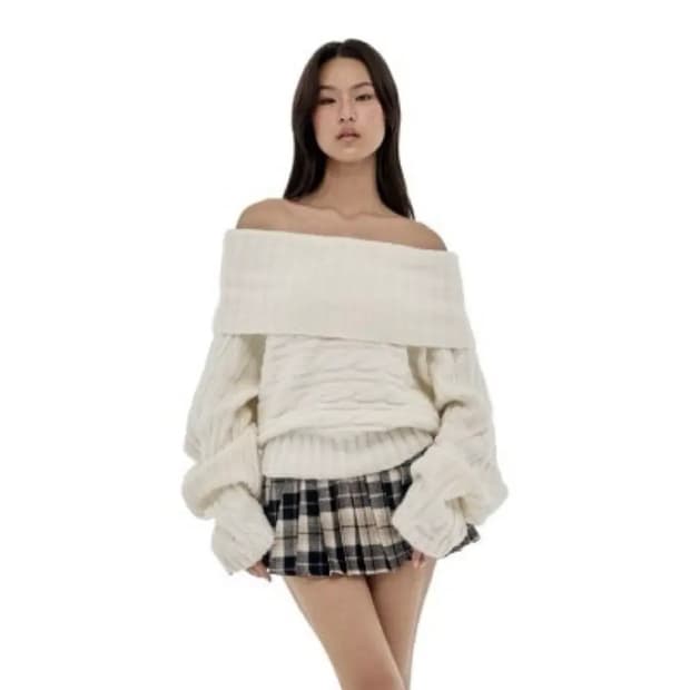 클리시어 치즈케이크 오프숄더
