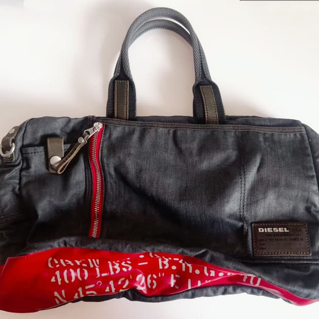 디젤 빈티지 데님 쇼더백 크로스백 가방