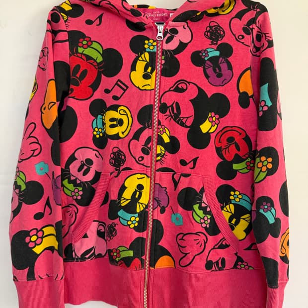 미니마우스 후드집업