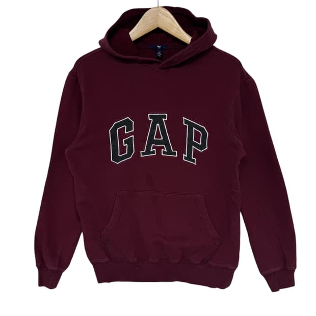 갭 로고  후드티