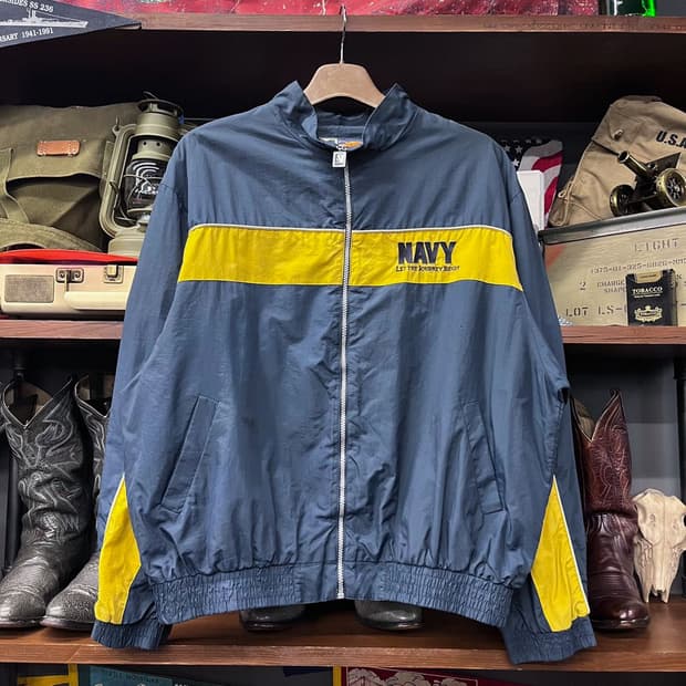 90s US NAVY 아카데미 윈드 브레이커 IPFU