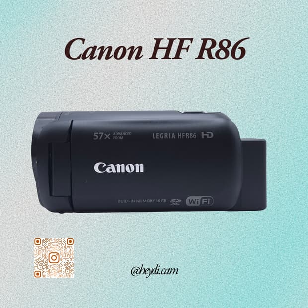 미품급) 캐논 빅시아 CANON VIXIA HF R86(R80) 매트블랙