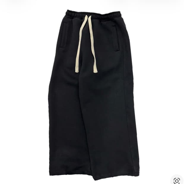 [새상품] 논노드 스쿠바 팬츠 블랙