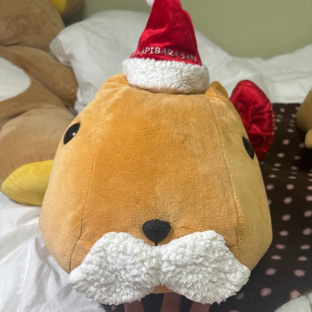 대형 반프레스토 산엑스 산타 할부지 카피바라상 인형