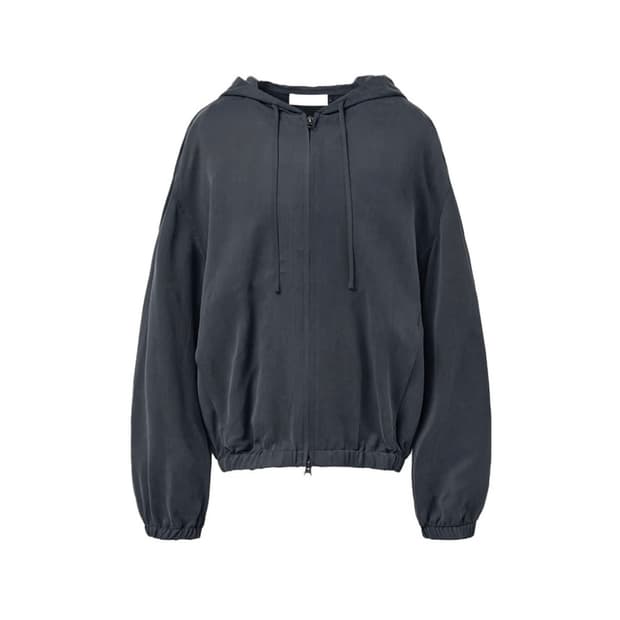 아모멘토 큐프로 후드집업 차콜M