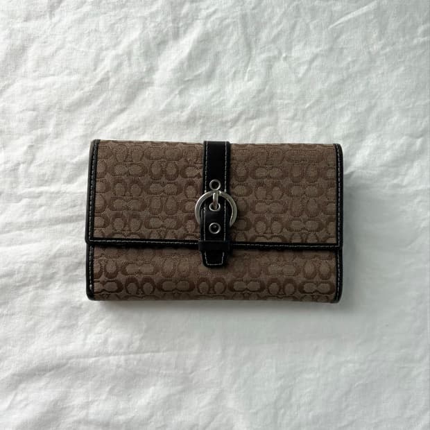 Coach buckle wallet