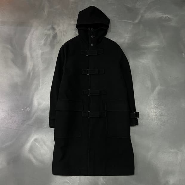  D'homme A homme 벨크로 후드 코트 y15505