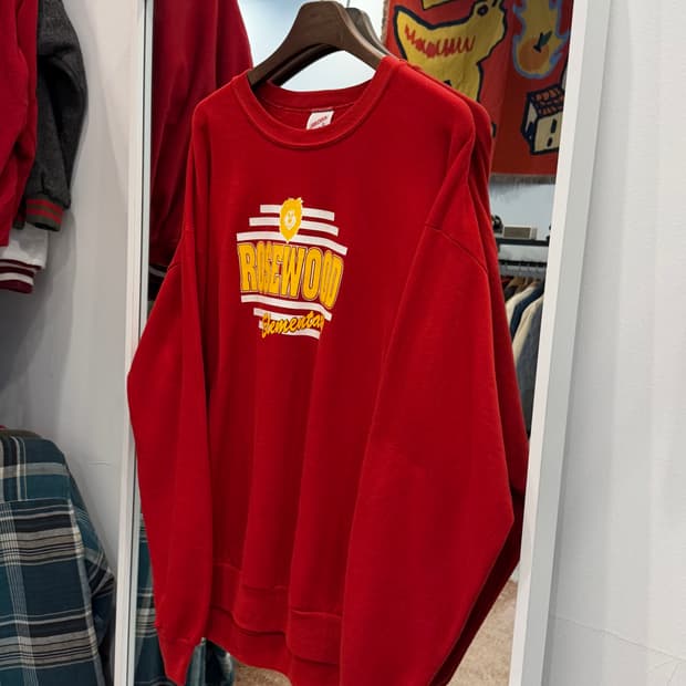 90s Jerzees 저지스 ROSEWOOD 스웻셔츠 (USA)