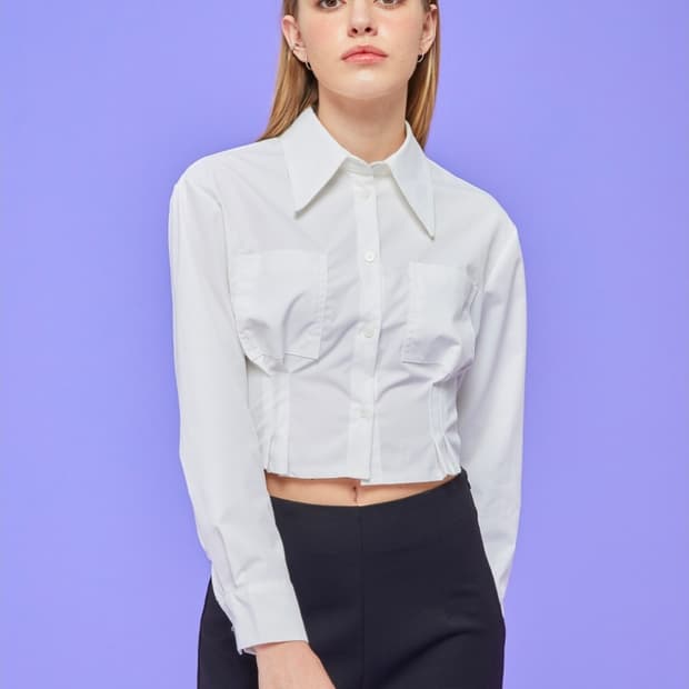 [한지민,레드벨벳 조이,스테이씨 세은,라붐 해인 착용]
WOMEN 크롭 