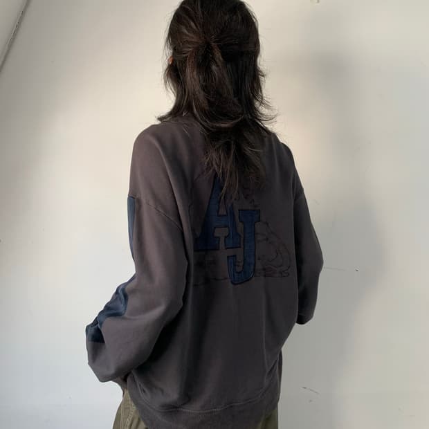 아르마니 진스 사이드라인 투웨이 집업