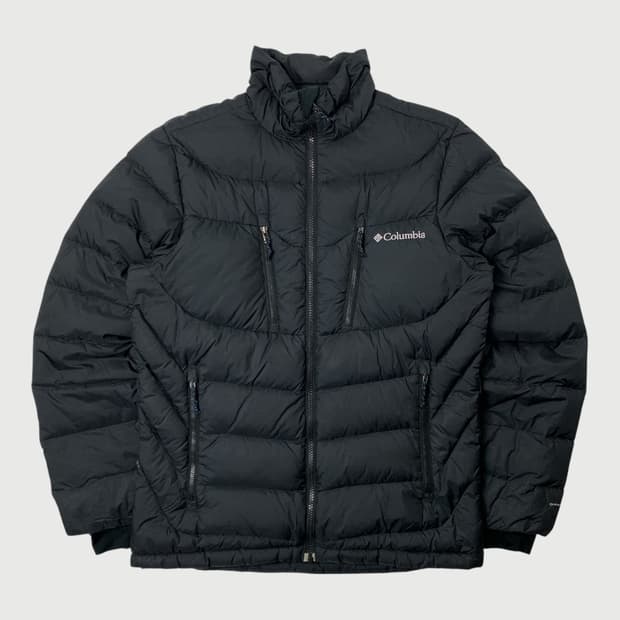 [S/정품] 컬럼비아 나일론 쉘 다운 패딩