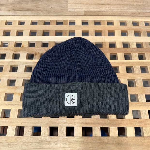 폴라스케이트 더블 폴드 메리노 비니