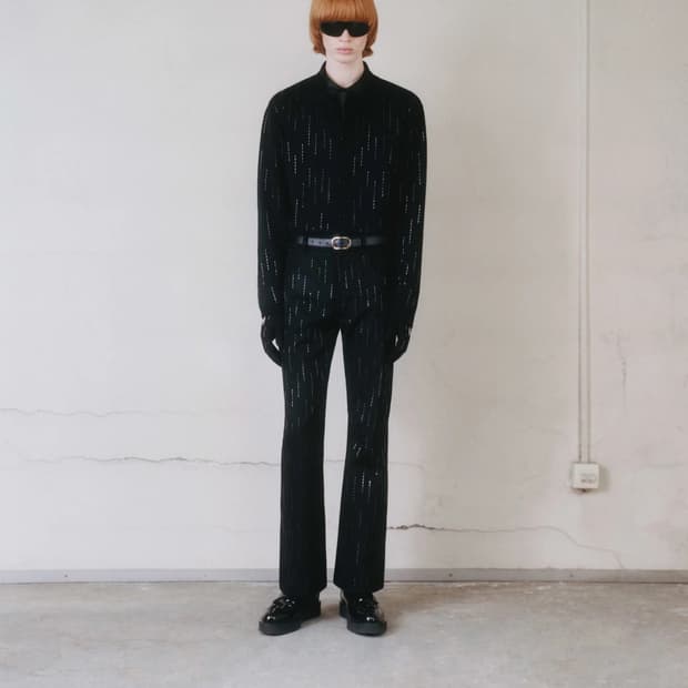 [BTS 진님 착용] ernest w baker 25AW 애플리케 가디건