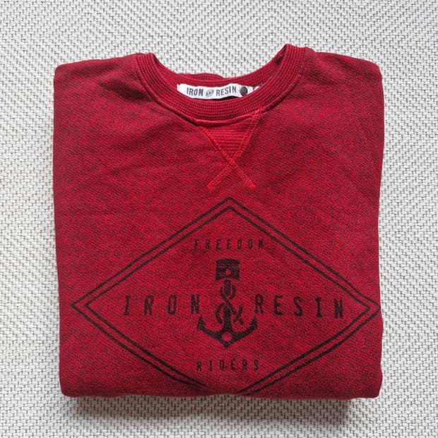 아이언앤레진 스웻셔츠 M 