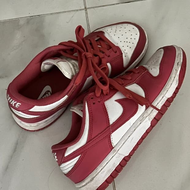 나이키 핑크 덩크로우 운동화