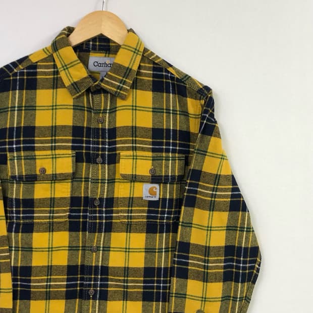 M 칼하트 체크 셔츠